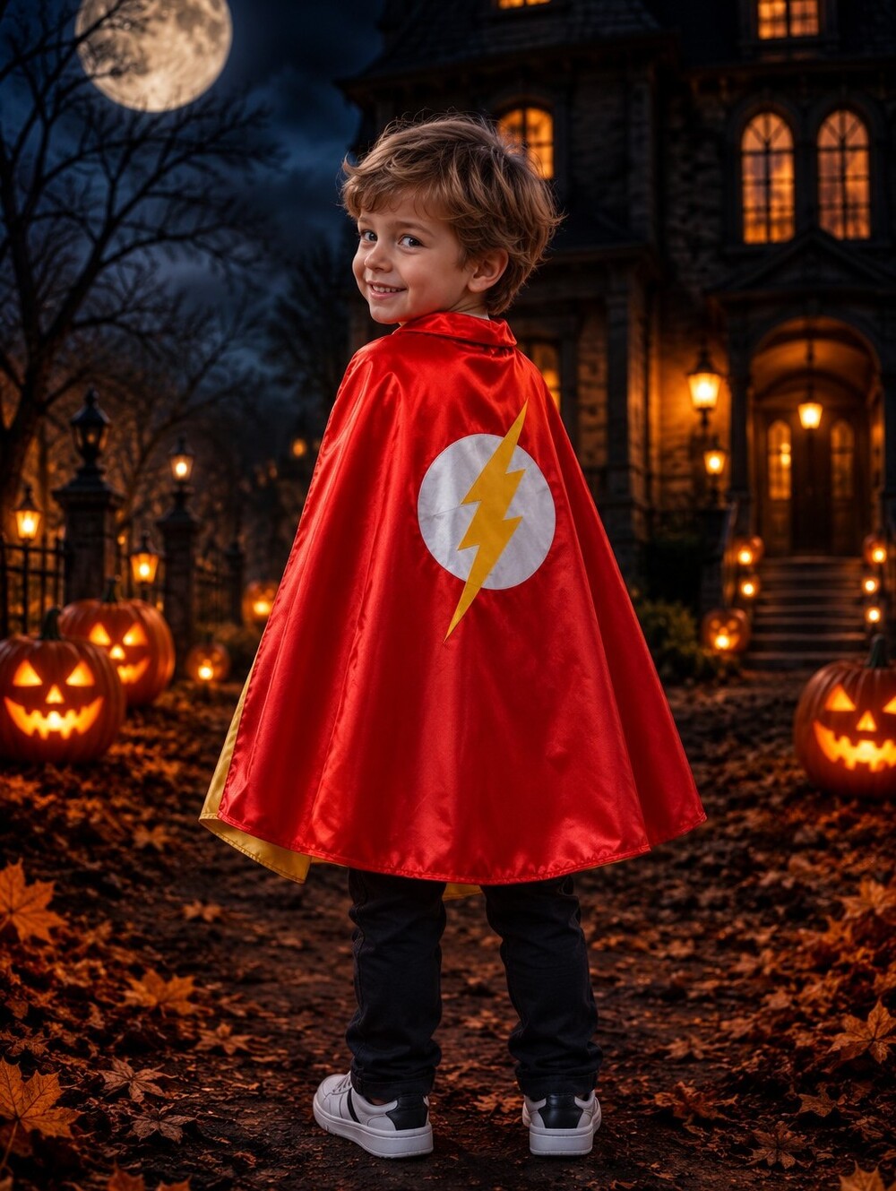 Kids Superhero Cape – Halloween Costume